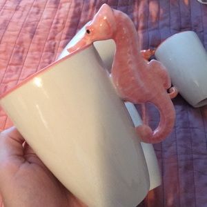 Seahorse coffee cups set of 4 from World Market